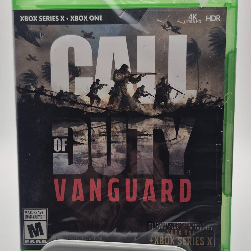 Xbox Call of duty vanguard factory sealed